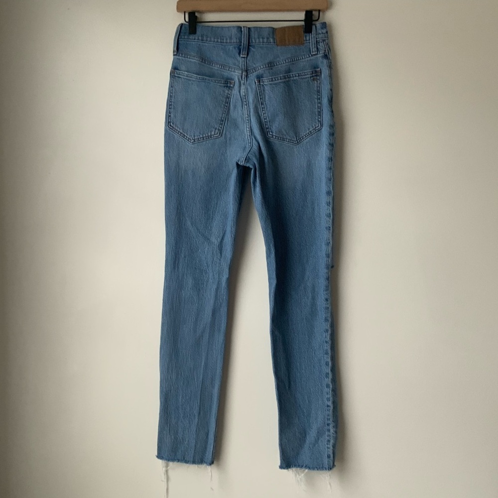 MADEWELL Jeans The Perfect Vintage Blue Size 27T - Picture 3 of 10